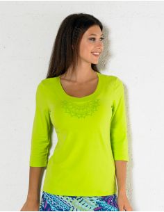 Tee Shirt 97% Coton 3% Elasthanne 2