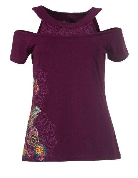 Tee Shirt 97% Coton 3% Elasthanne