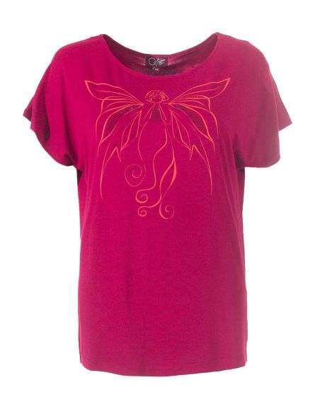 Tee Shirt 95% Viscose 5% Elasthanne