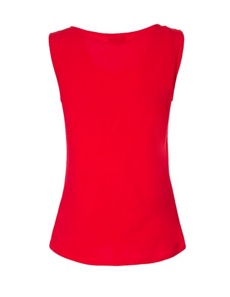 Camiseta 97% algodon 3% elastano debardeur estampado place