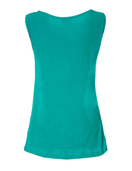 Camiseta 97% algodon 3% elastano debardeur estampado place