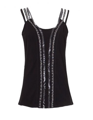 Camiseta 97% algodon 3% elastano tirantes