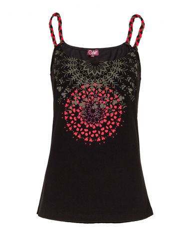 Camiseta 97% algodon 3% elastano estampado place 