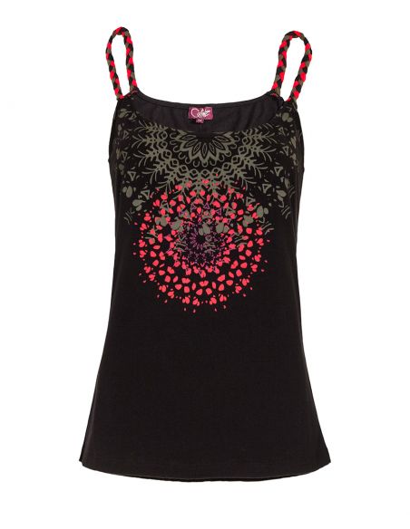 Camiseta 97% algodon 3% elastano estampado place 