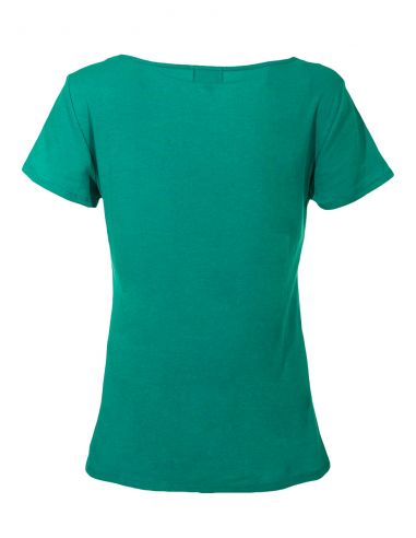 Camiseta 97% algodon 3% elastano mangas cortas 