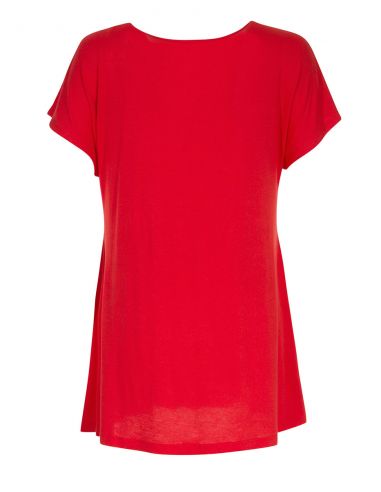 Camiseta 95% viscosa 5% elastano bordado