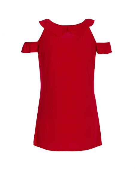 Camiseta 95% viscosa 5% elastano sin mangas estampado