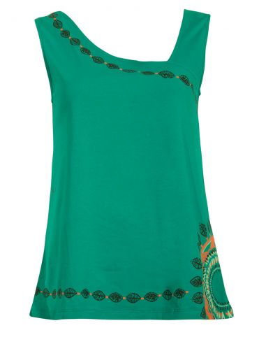 Camiseta 97% algodon 3% elastano estampado 