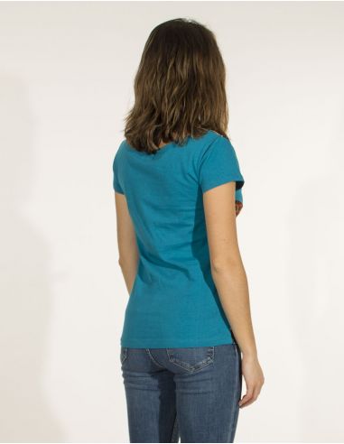 Camiseta 97% algodon 3% elastano mangas cortas con patchs