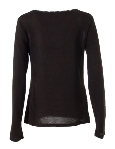 Camiseta 97% poliester 3% elastano delante estampado western