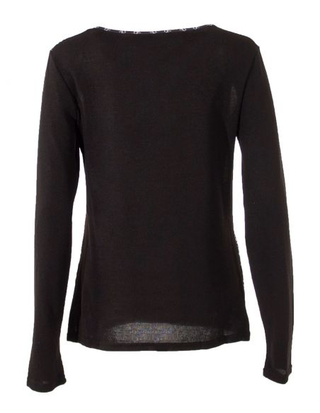 Camiseta 97% poliester 3% elastano delante estampado western