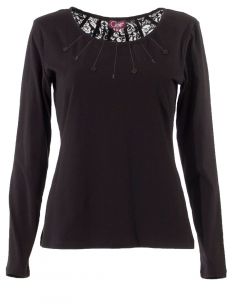 Camiseta 97% algodon 3% elastano cuello redondo 2