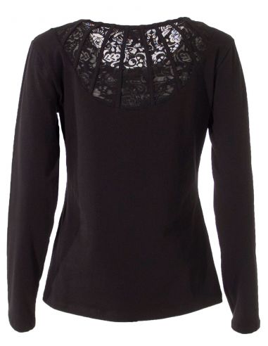 Camiseta 97% algodon 3% elastano cuello redondo