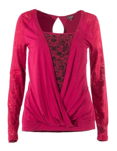 Camiseta 92% viscosa 8% elastano mangas devorees