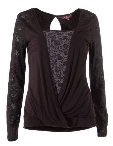 Camiseta 92% viscosa 8% elastano mangas devorees