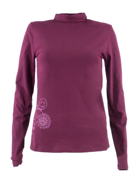 Camiseta 95% algodon 5% elastano mangas largas