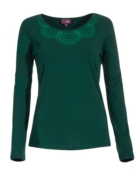 Camiseta 95% algodón 5% elastano mangas largas