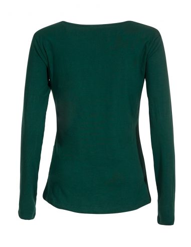 Camiseta 95% algodón 5% elastano mangas largas