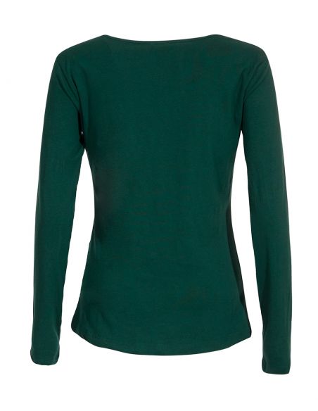 Camiseta 95% algodón 5% elastano mangas largas