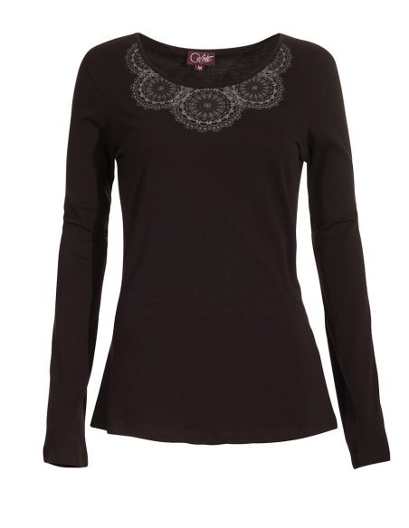 Camiseta 95% algodón 5% elastano mangas largas