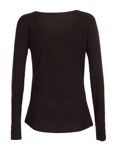 Camiseta 95% algodón 5% elastano mangas largas