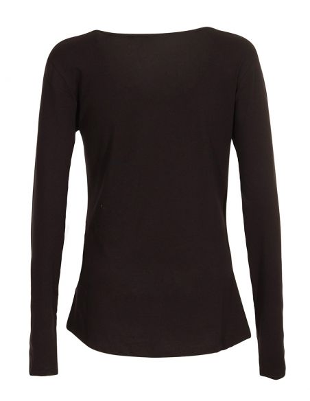 Camiseta 95% algodón 5% elastano mangas largas