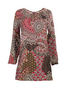 Tunica viscosa estampado camaleón 2