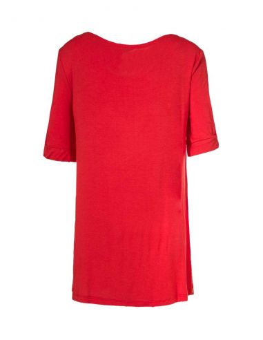 Tunica malla 95% viscosa 5% elastano mangas cortas