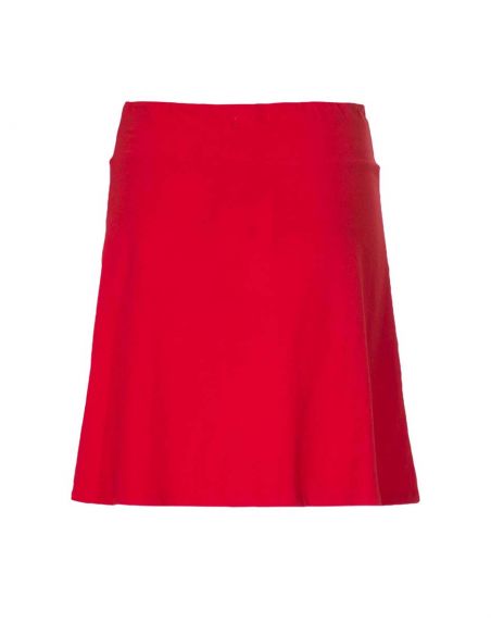 Falda malla 97% algodon 3% elastano estampado kenya 