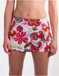 Falda malla 96% poliester 4% elastano estampado tiare 2