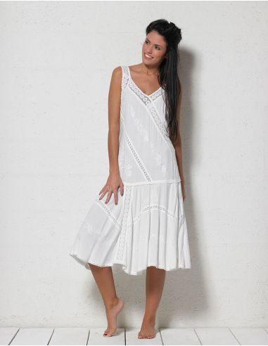 Vestido viscosa sw