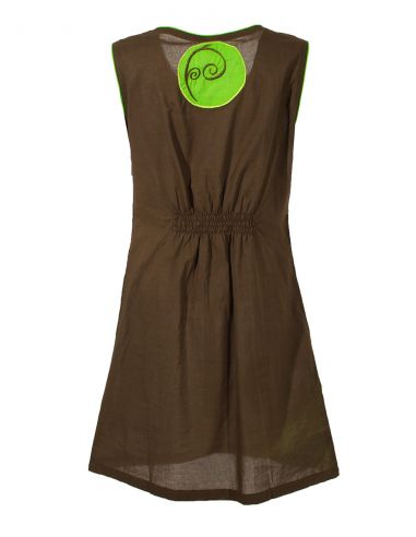 Robe Coton Brode Patch