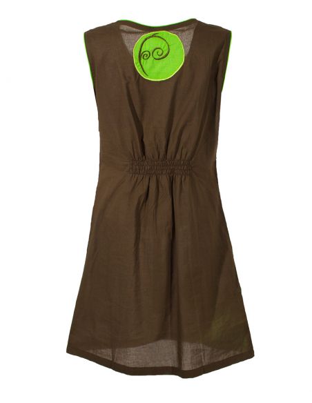 Robe Coton Brode Patch