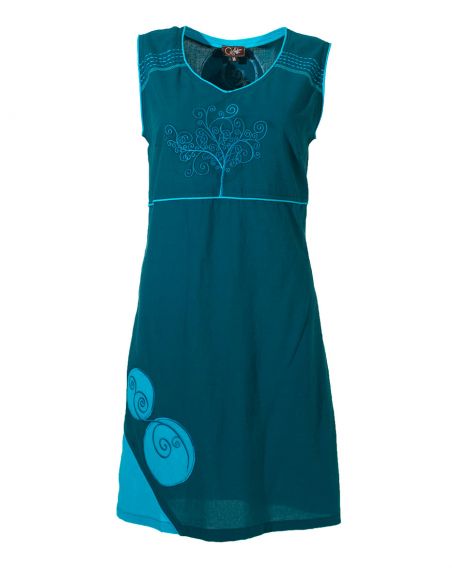 Robe Coton Brode Patch