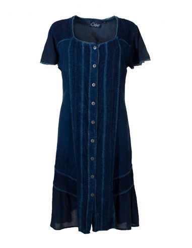 Robe Viscose Ouverte Manches