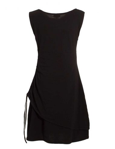 Vestido malla 97% algodon 3% elastano estampado place