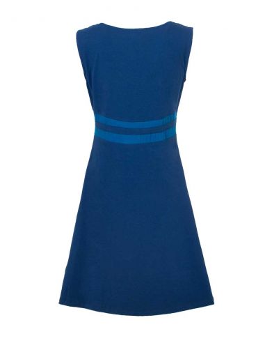 Vestido malla 97% algodon 3% elastano estampado kenya 