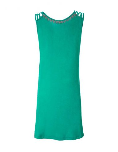 Vestido malla 95% viscosa 5% elastano