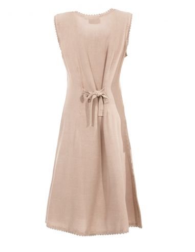 Vestido viscosa sw con bordados