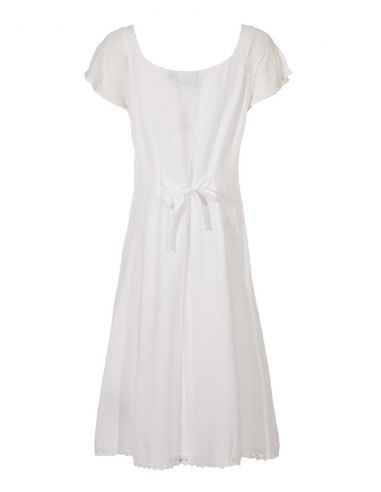 Vestido viscosa sw con bordados