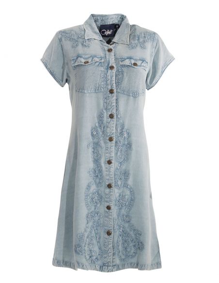 Vestido viscosa sw mangas cortas