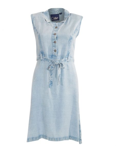 Vestido viscosa sw sin mangas 