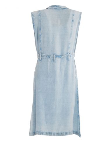 Vestido viscosa sw sin mangas 