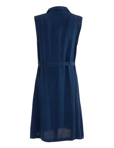 Vestido viscosa sw sin mangas 