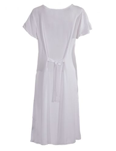 Vestido viscosa sw mangas cortas