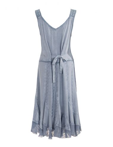 Vestido viscosa sw sin mangas 