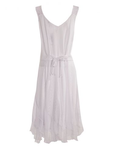 Vestido viscosa sw sin mangas 