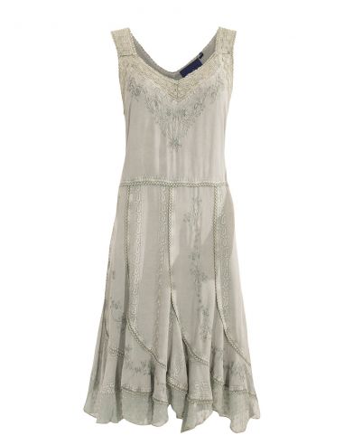 Vestido viscosa sw sin mangas 