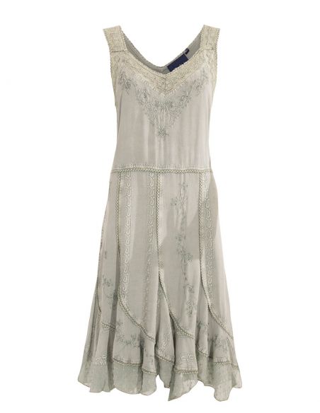 Vestido viscosa sw sin mangas 