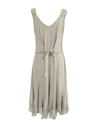 Vestido viscosa sw sin mangas 